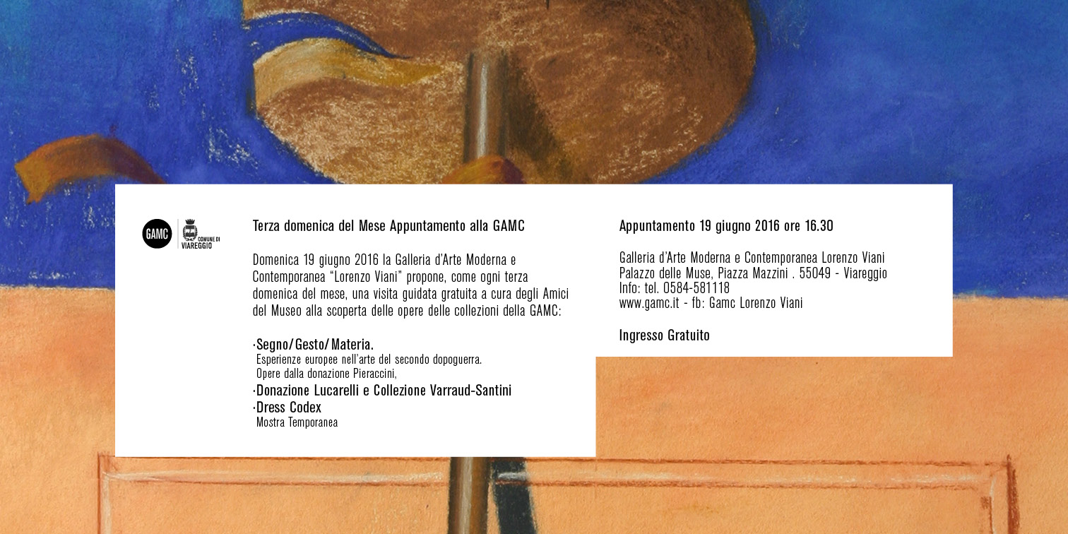 GAMC - Galleria di Arte Moderna - Mostra : Terza domenica del Mese Appuntamento alla GAMC, immagine