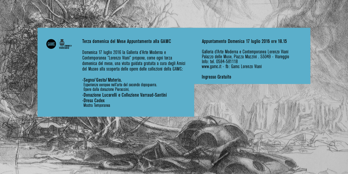 GAMC - Galleria di Arte Moderna - Mostra : Terza domenica del Mese Appuntamento alla GAMC, immagine