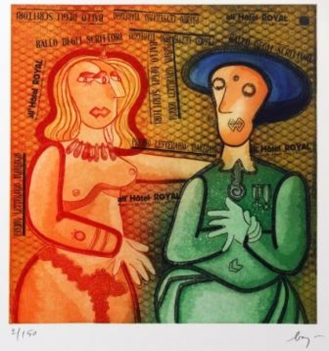 GAMC - Galleria di Arte Moderna - Mostra : LO SGUARDO E LA PAROLA
1974/1983
Opere dalla Collezione Premio Viareggio, immagine
