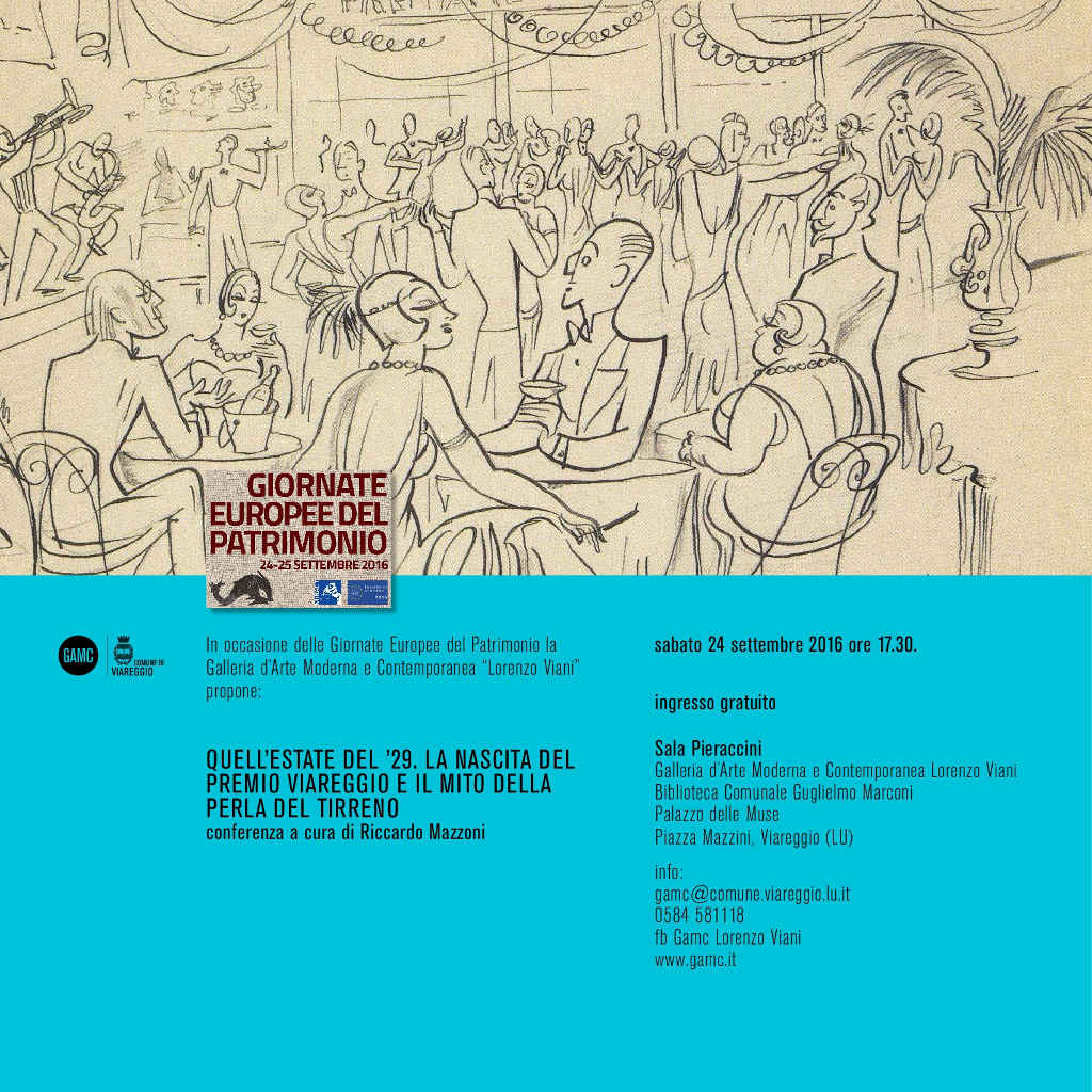 GAMC - Galleria di Arte Moderna - Mostra : QUELL' ESTATE DEL  '29. LA NASCITA DEL PREMIO VIAREGGIO E IL MITO DELLA, immagine