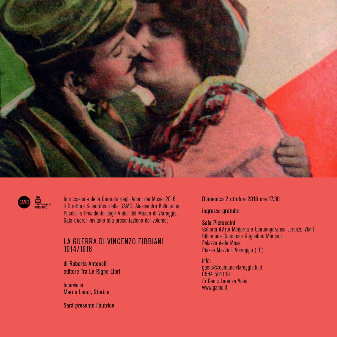 GAMC - Galleria di Arte Moderna - Mostra : La guerra di Vincenzo Fibbiani 1914/1918, immagine