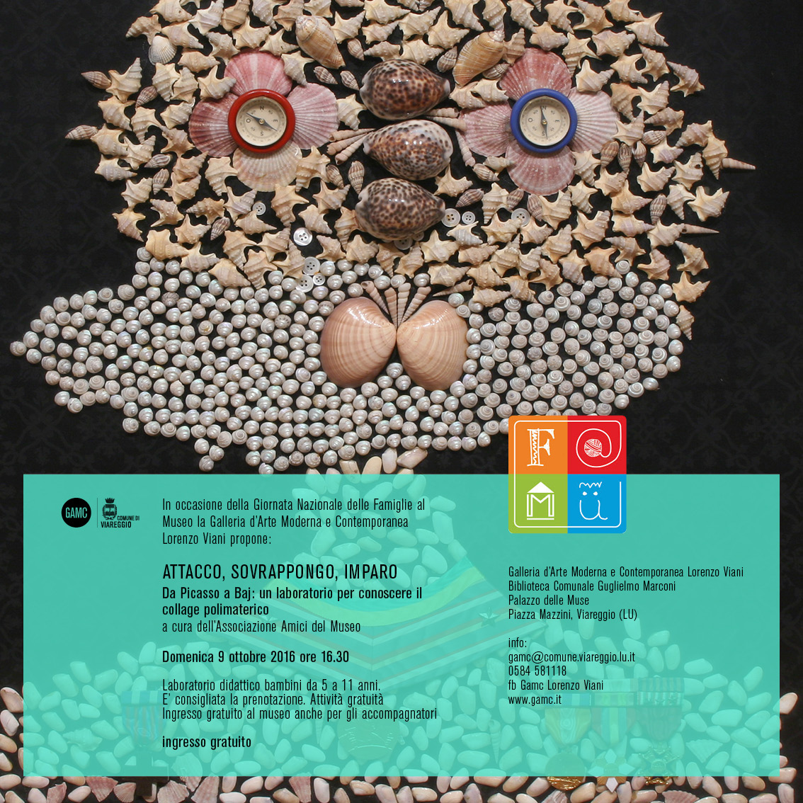 GAMC - Galleria di Arte Moderna - Mostra : ATTACCO, SOVRAPPONGO, IMPARO, immagine