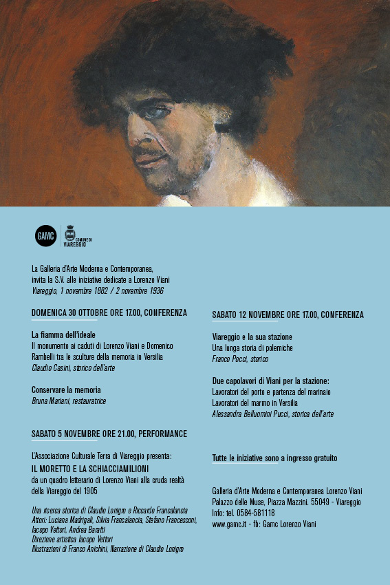 GAMC - Galleria di Arte Moderna - Mostra : Ciclo di incontri su Lorenzo Viani 30 ottobre - 12 novembre 2016, immagine