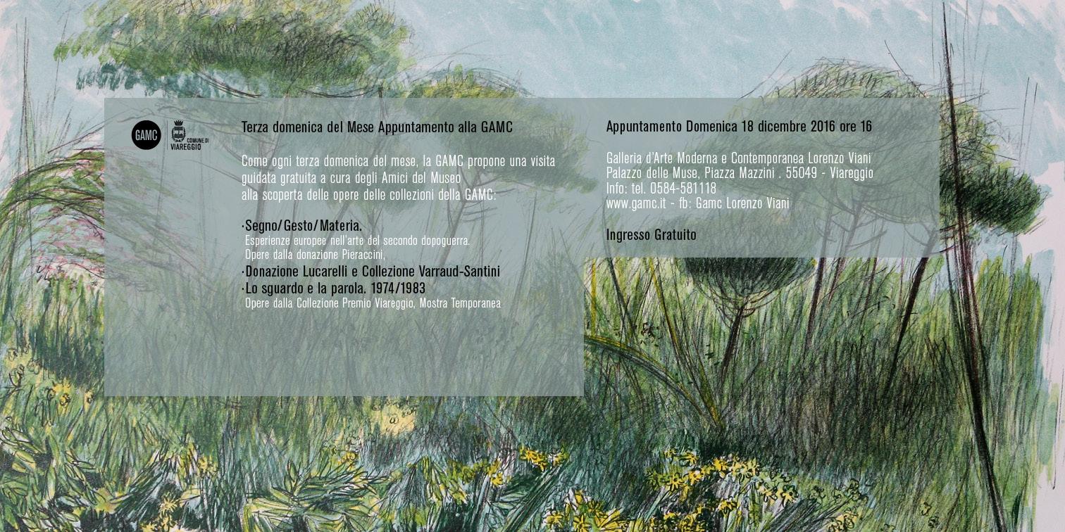GAMC - Galleria di Arte Moderna - Mostra : Terza domenica del mese appuntamento alla GAMC, immagine