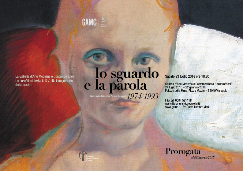 GAMC - Galleria di Arte Moderna - Mostra : LO SGUARDO E LA PAROLA 1974/1993 PROROGATA fino al 5 marzo, immagine