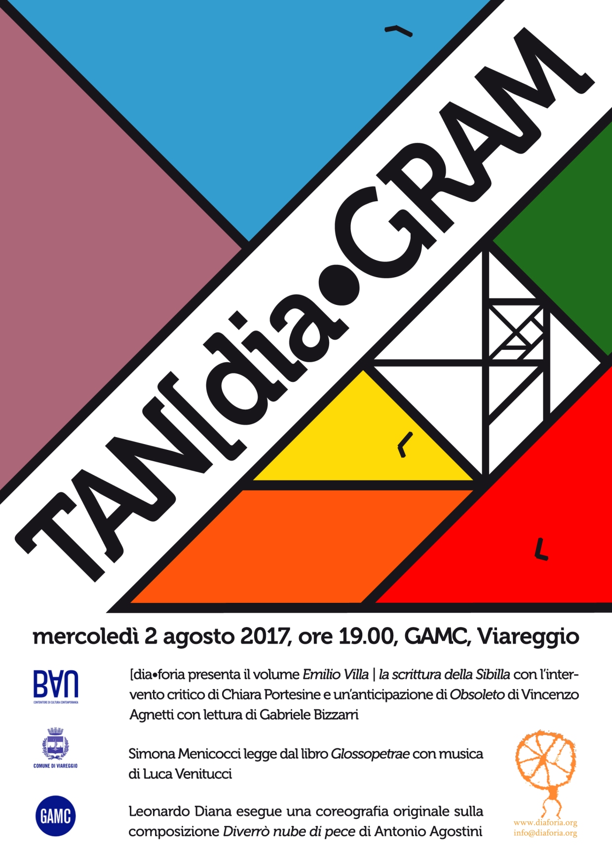 GAMC - Galleria di Arte Moderna - Mostra : TAN[dia•GRAM, immagine