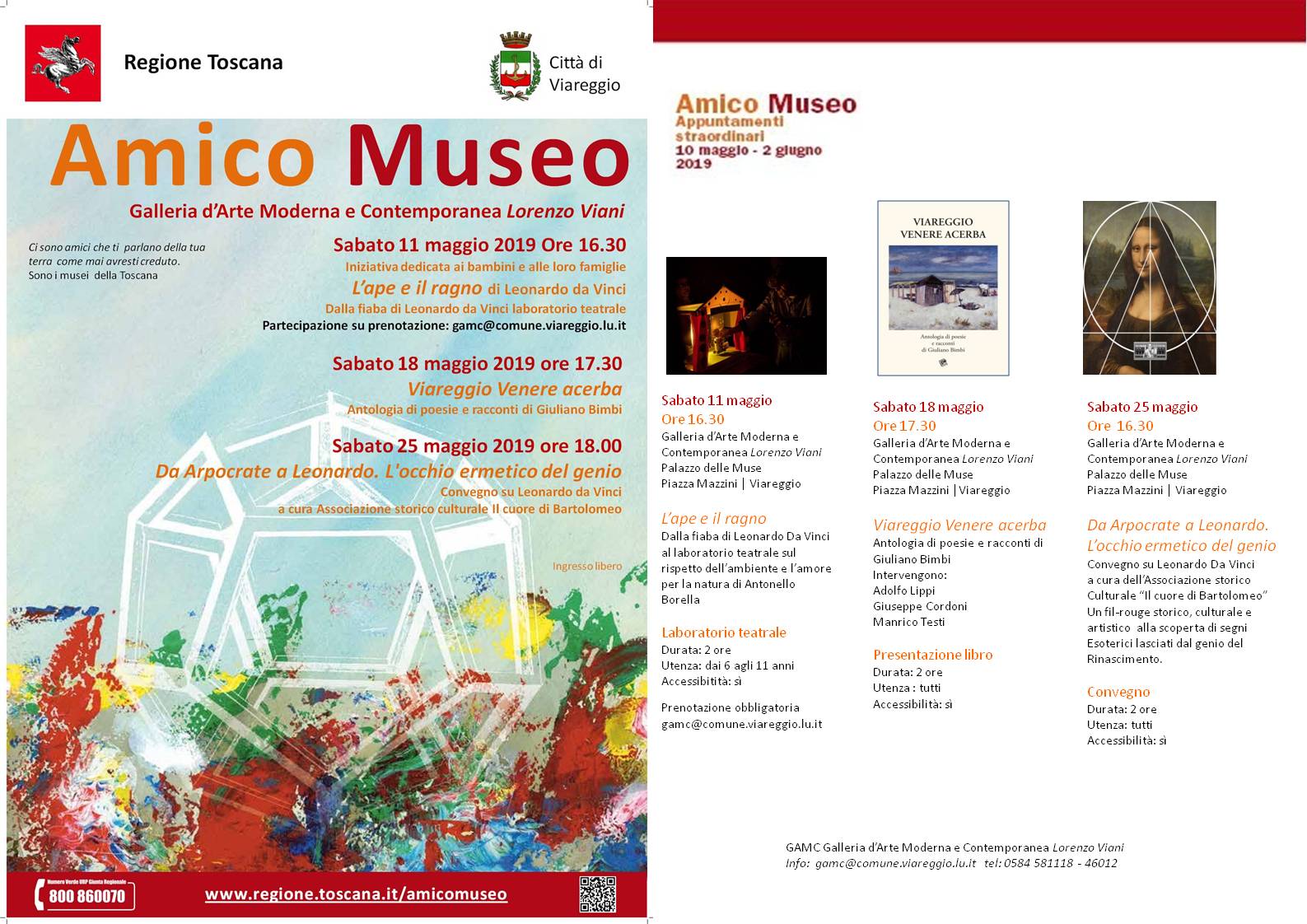GAMC - Galleria di Arte Moderna - Mostra : AMICO MUSEO: appuntamenti straordinari, immagine