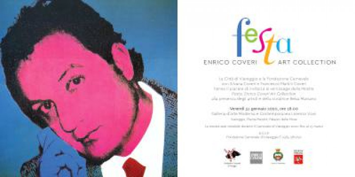 GAMC - Galleria di Arte Moderna - Mostra : Venerdì 31 gennaio  2020 ore 18.00
Inauguarazione Mostra<br>
Festa. “Enrico Coveri Art Collection“, immagine