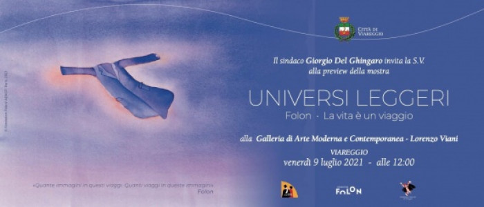 GAMC - Galleria di Arte Moderna - Mostra : Universi leggeri
Folon - La vita È un viaggio, immagine