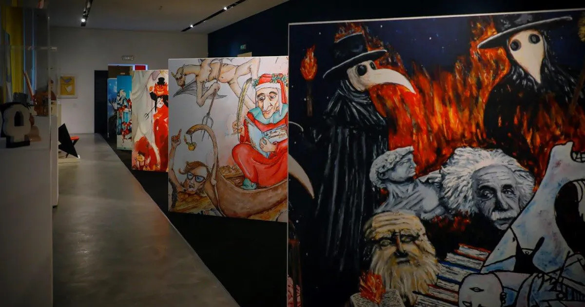 GAMC - Galleria di Arte Moderna - Mostra : DanteVale, immagine