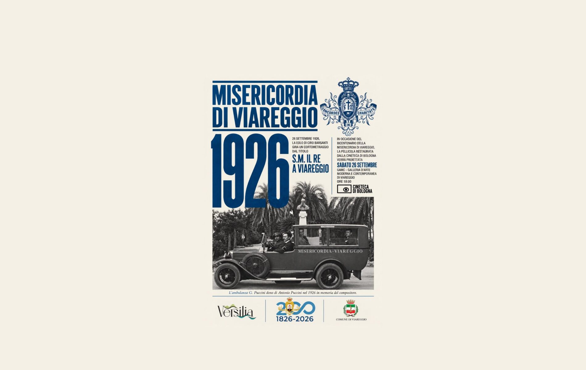 1926 S.M. IL RE A VIAREGGIO